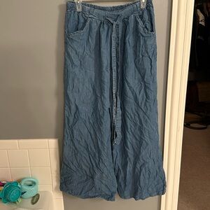 Made in Italy wide leg pants size M